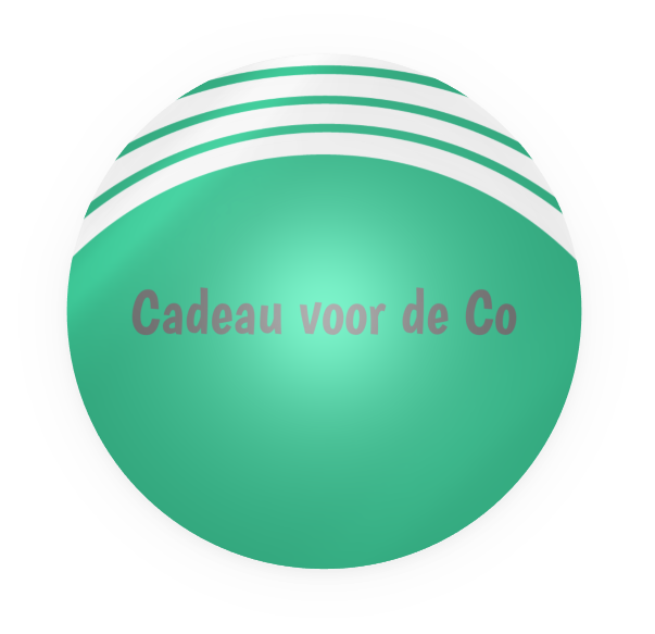 Cadeau voor de Co sticker